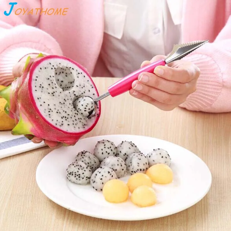 Joyathome с двойной головкой маленький нож для фруктов ложка вырезания шариков