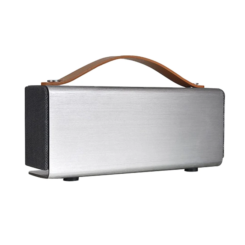 Беспроводная связь Bluetooth колонки алюминия сабвуфер бас усилитель с ручкой HiFi