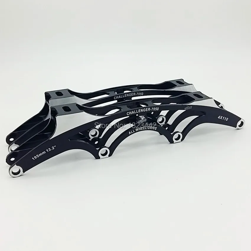 Challenger inline Скорость катание frame4x90mm 4x100 мм 4x110 мм 7075 Высокая укрепления алюминиевый сплав Скорость ING роликовые коньки patines