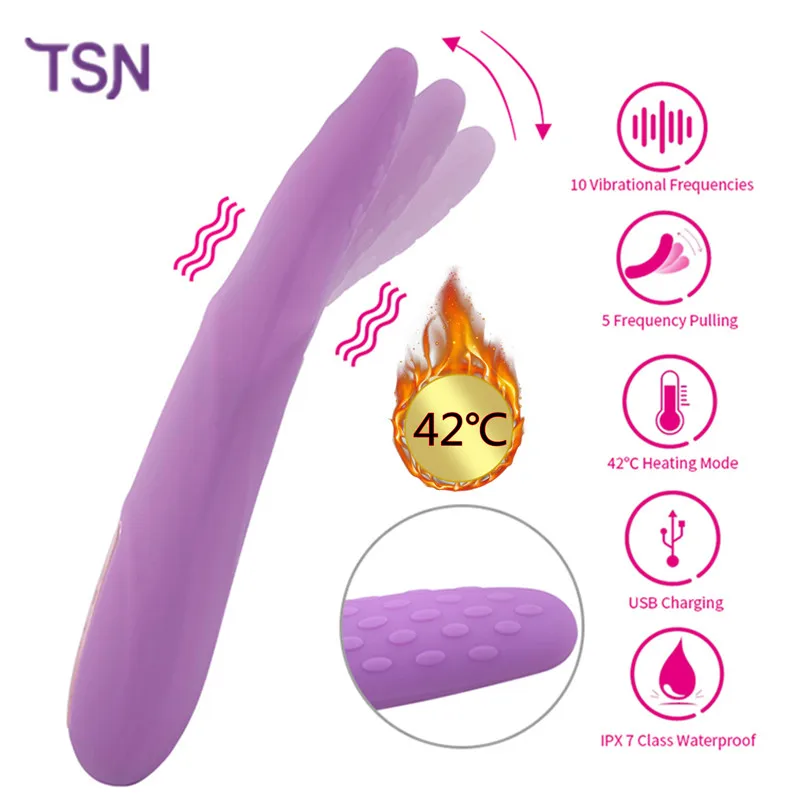 Интимные Игрушки фаллоимитатор вибратор на палец Женский для клитора массажный