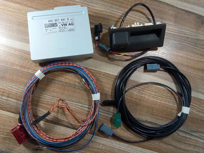 Для Audi A6 4G A7 Руководство линия реверсивная камера rvc сзади Камера 4S0 907 441 B& 8V0 827 566