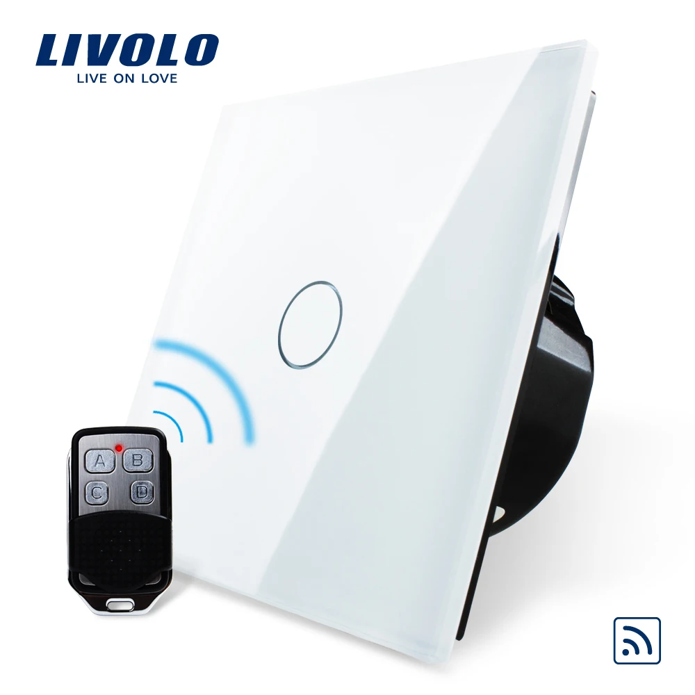 Livolo/Стандартный дистанционный переключатель 220 ~ 250 В настенный светильник