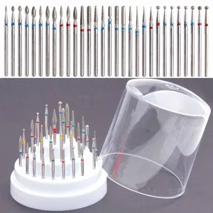 Набор Алмазных фрез для снятия гель-лака, 30 шт.компл.