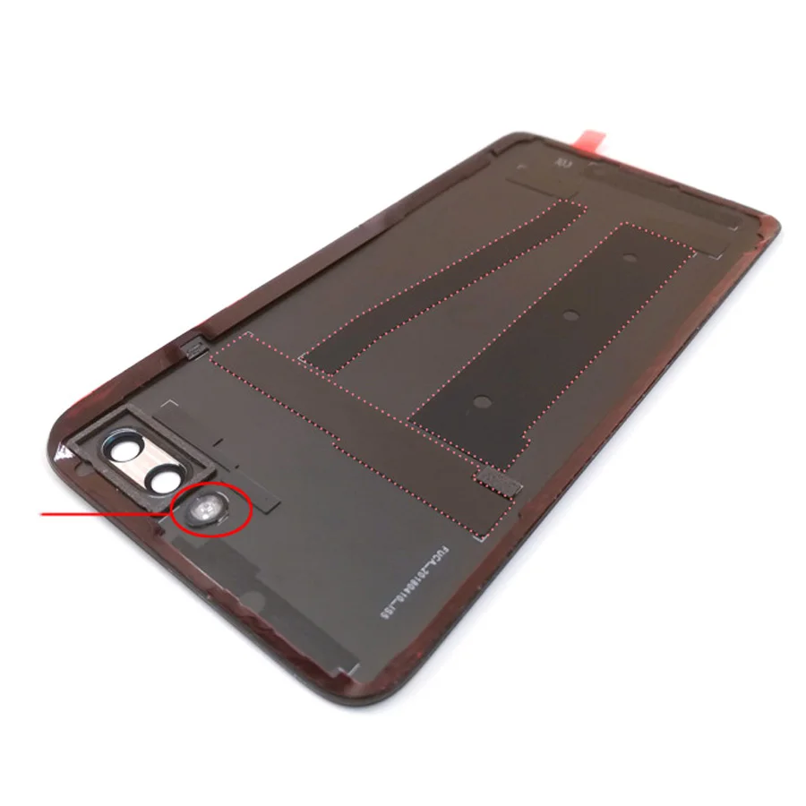Задняя крышка из 100% закаленного стекла 3D для Huawei Honor 10 запасные части