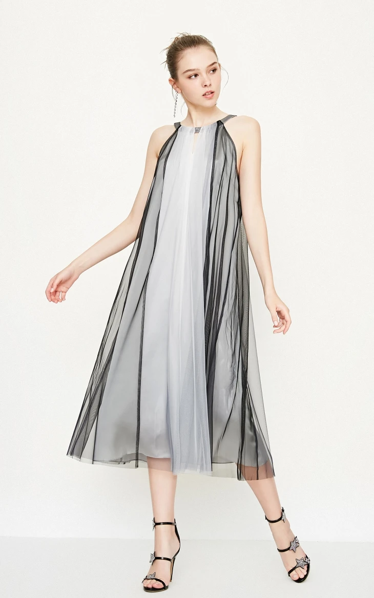 Vero Moda Gauzy Макси/длинное летнее платье | 31837A504