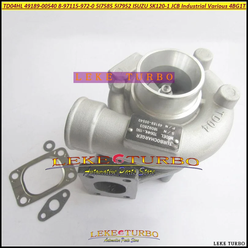 TD04HL 49189 00540 8971159720 5I7585 5I7952 Турбокомпрессор Для ISUZU SK120 1 JCB промышленные различные