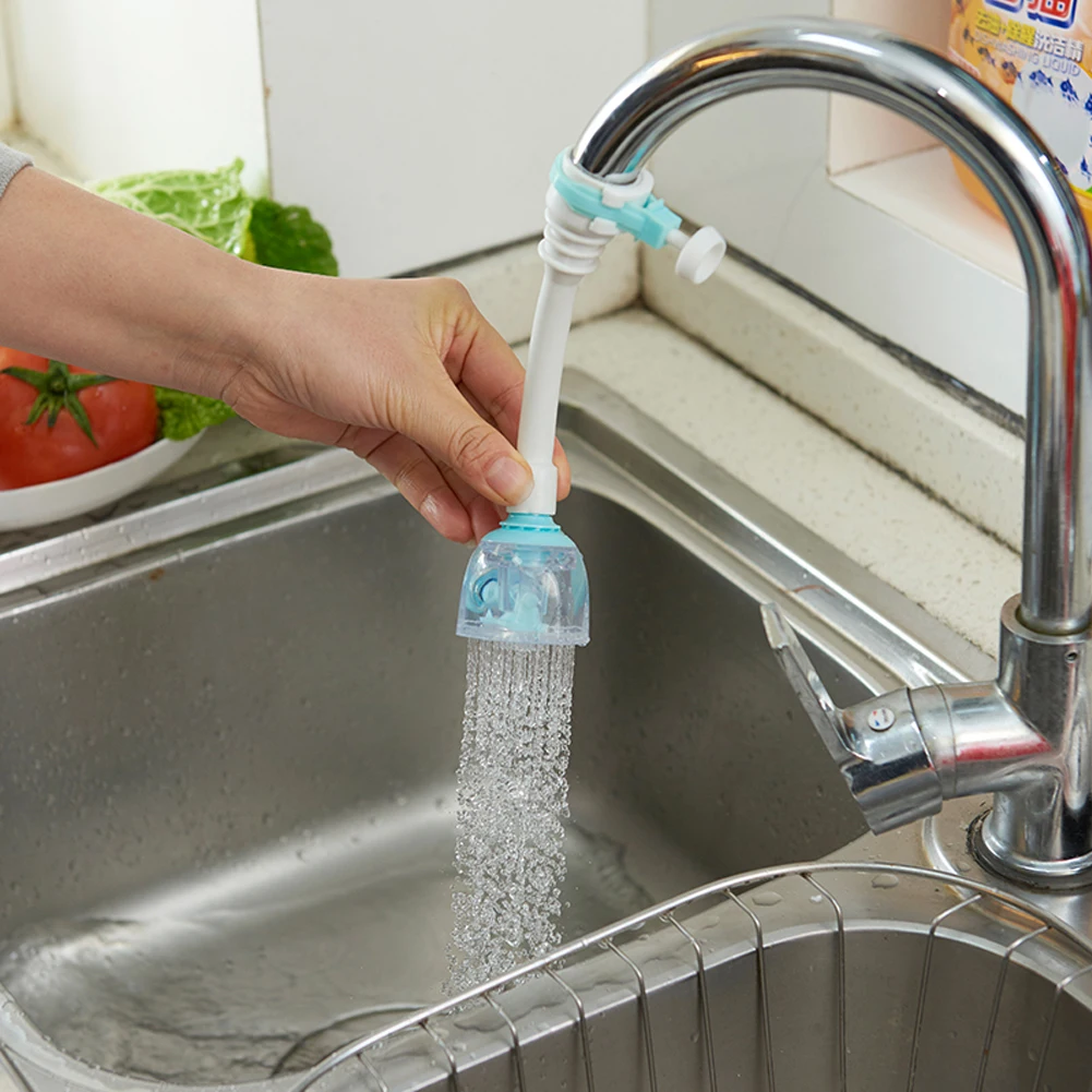 Регулируемая водосберегающих дома прочный удлинитель крана Кухня душ для