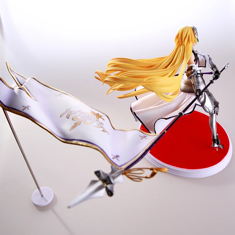2 цвета японский аниме Fate/Grand заказ ночь фигурка Жанна д 'Арк развевающийся флаг версия модели ПВХ украшения Подарочная игрушка 20 см