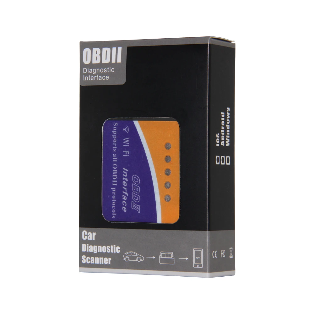ELM327 V1.5 PIC18F25K80 wifi/Bluetooth 4,0 OBDII OBD2 диагностический сканер ELM 327 V1.5 автомобильный считыватель кодов для IOS/Android инструмент