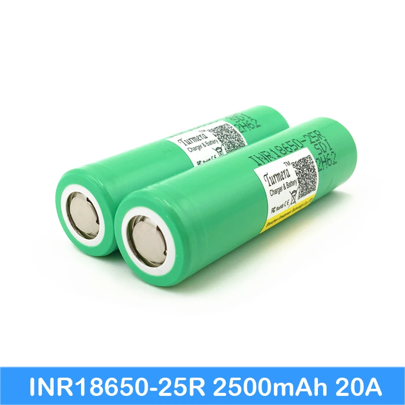Inr18650 25r 18650 mod поле для INR1865025R 20A разрядный литий батареи электронных сигарет