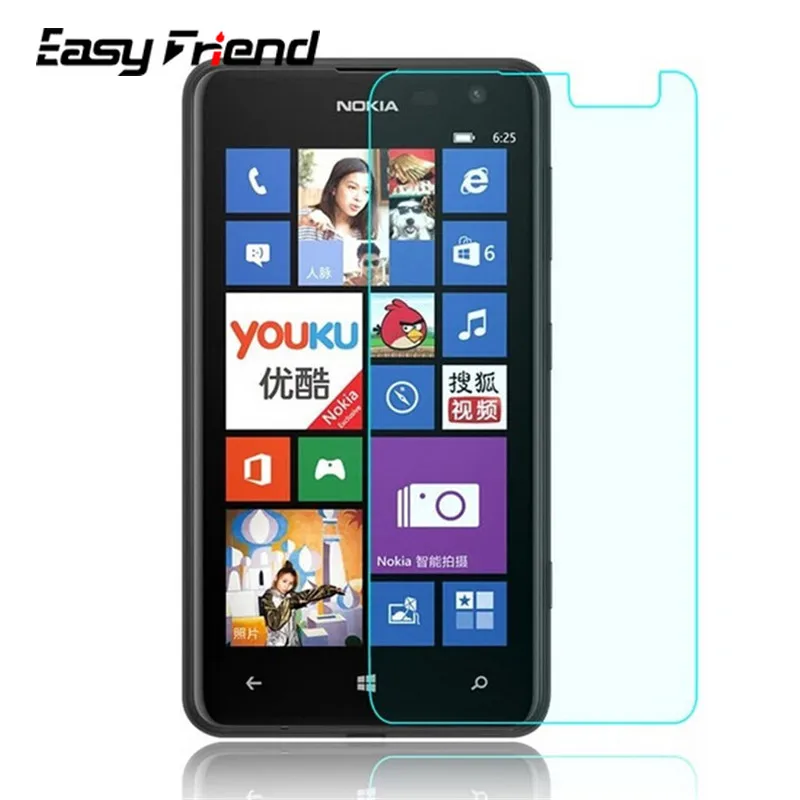Для Nokia Lumia 625 N625 защита экрана закаленное защитное стекло премиум класса|Защитные