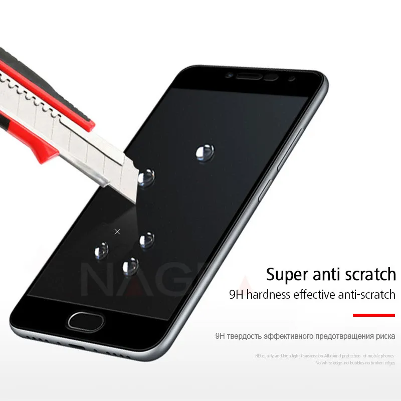 NAGFAK против царапин 0 26 мм закаленное стекло для Meizu M6 M5 M3 Note Защитная пленка экрана
