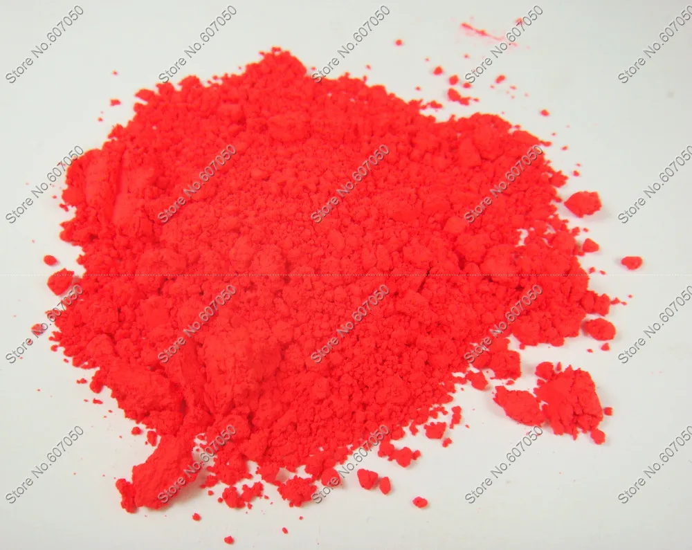 

50gram x NEON Watermelon red Color Fluorescent Pigment Powder for Nail Polish&Painting&Printing