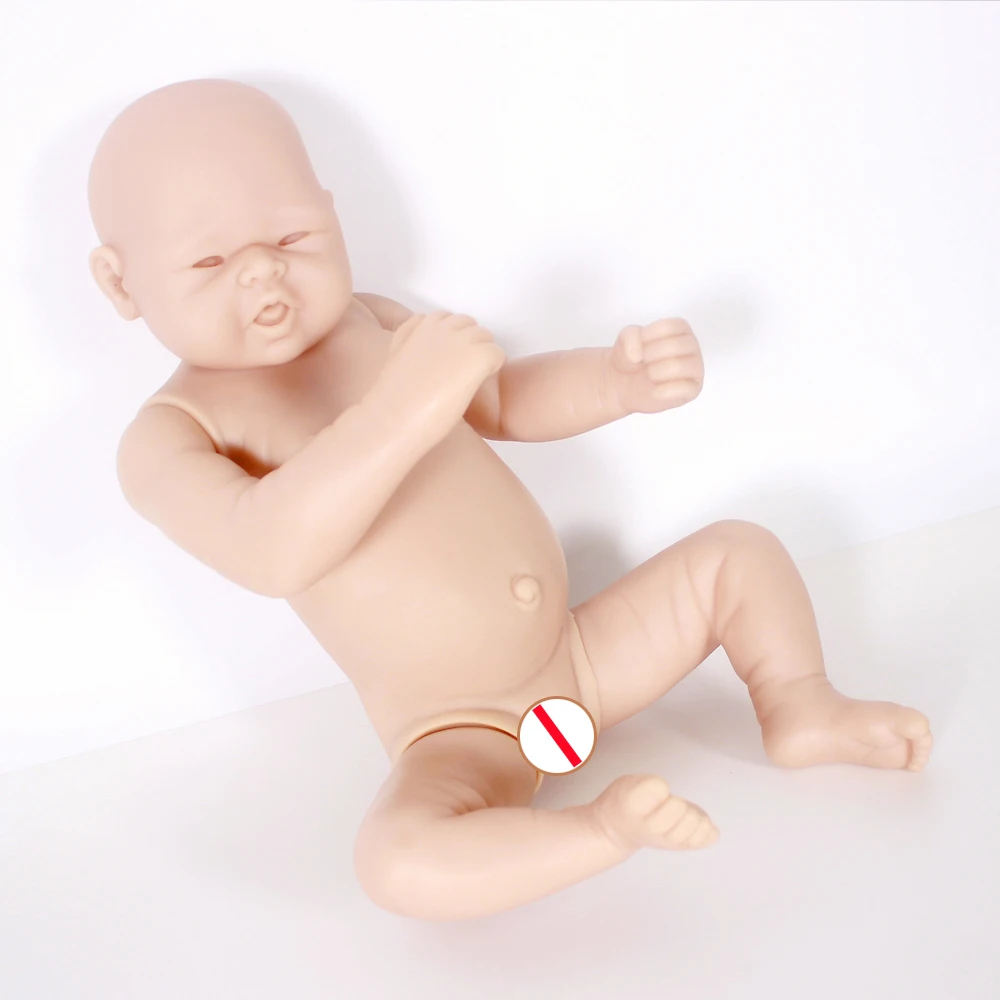 Новый 22 дюйма Reborn baby Kit Неокрашенная пустая кукла набор винил тело девушки