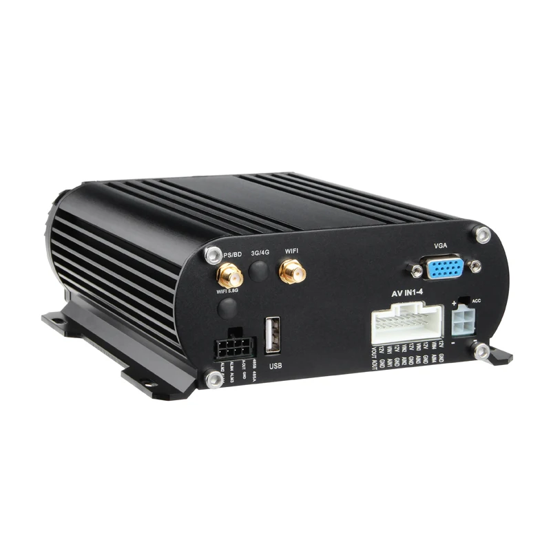 GISION 4CH 1080 P wifi GPS HDD MDVR I/O сигнализация g сенсор в режиме реального времени удаленный