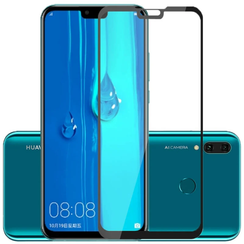 Защитное стекло для huawei Y9 2019 закаленное защитное экрана Huawey Y 9 9y Y92019 Защищенный