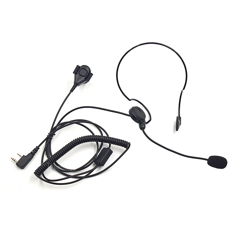 XQF Walkie Talkie тактические наушники Finger PTT гарнитура микрофон для Kenwood Baofeng UV-5R BF-888S GT-3TP UV-6R UV-5RE плюс Любительское радио