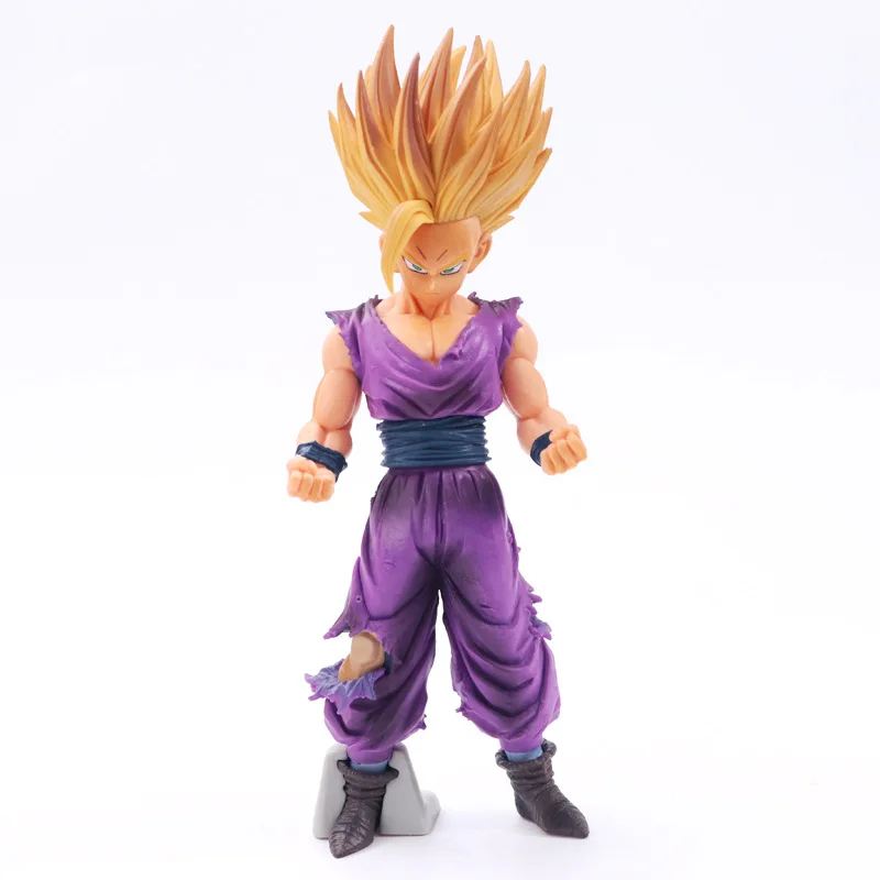 MSP специальная аниме цветная фигурка 24 см Драконий жемчуг Z Super Saiyan The Son Gohan ПВХ