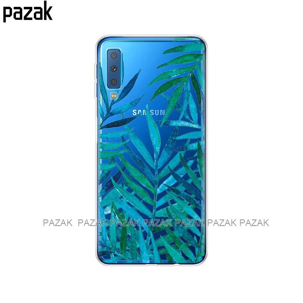 Силиконовый чехол для samsung Galaxy A7 чехол для телефона чехол Цветная печать задняя крышка для samsung A7 A750 A750F 6,0 дюймов - Цвет: 61355