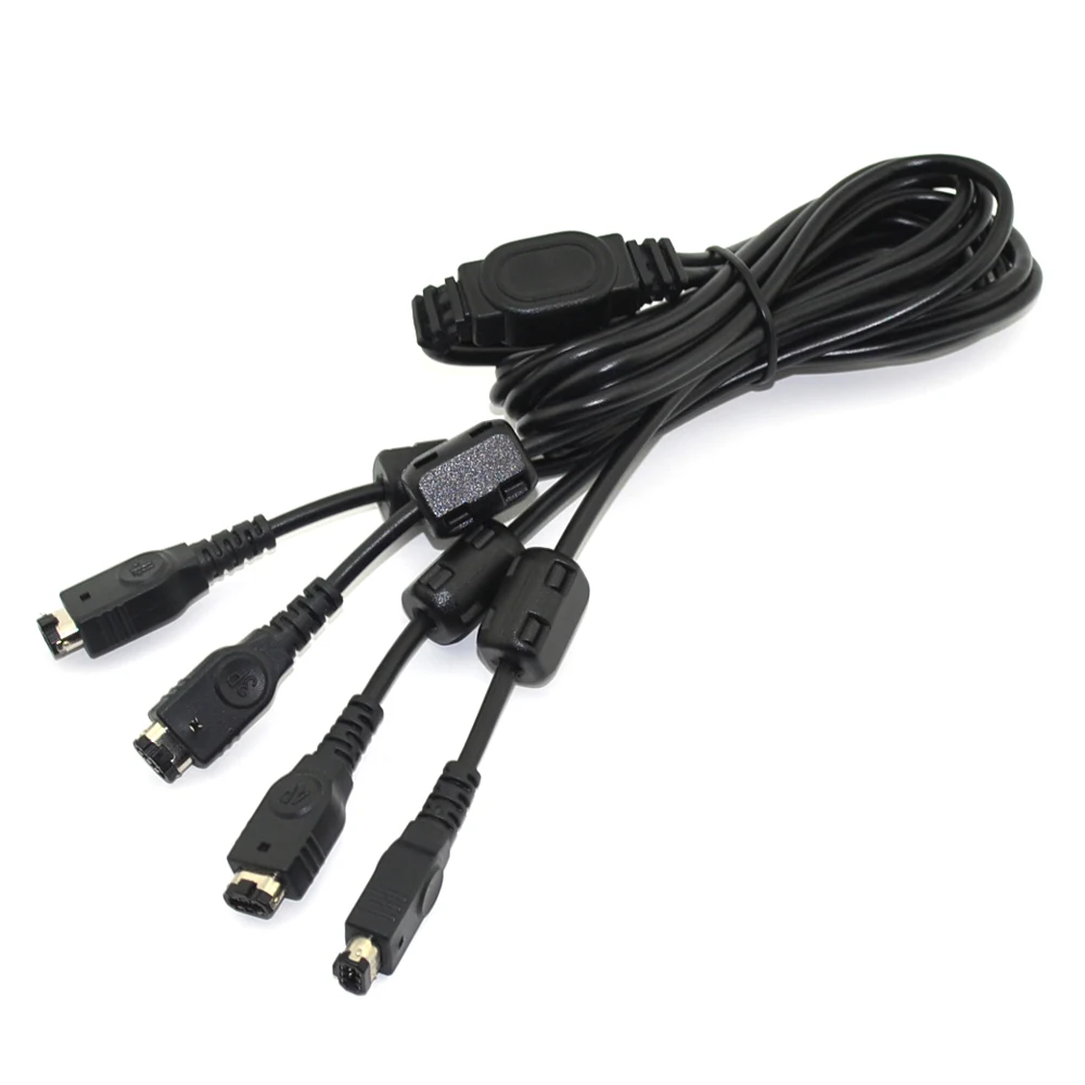 100 шт./лот Cinpel 4 х проигрыватель кабель для Nintendo Gameboy Advanced SP GBA SP|cable for|cable 4gameboy advance link