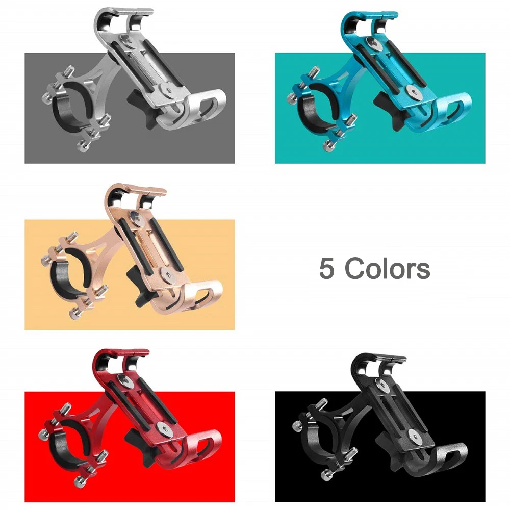 untoom universal motorcycle bicycle phone holder 3 5 6 5 aluminum alloy bike handlebar stand mount for samsung xiaomi redmi gps free global shipping