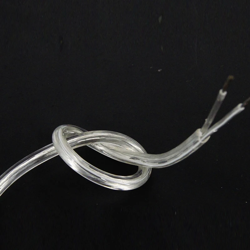 Медный провод 2 м шнур питания жильный круглый кабель переключатель аксессуары