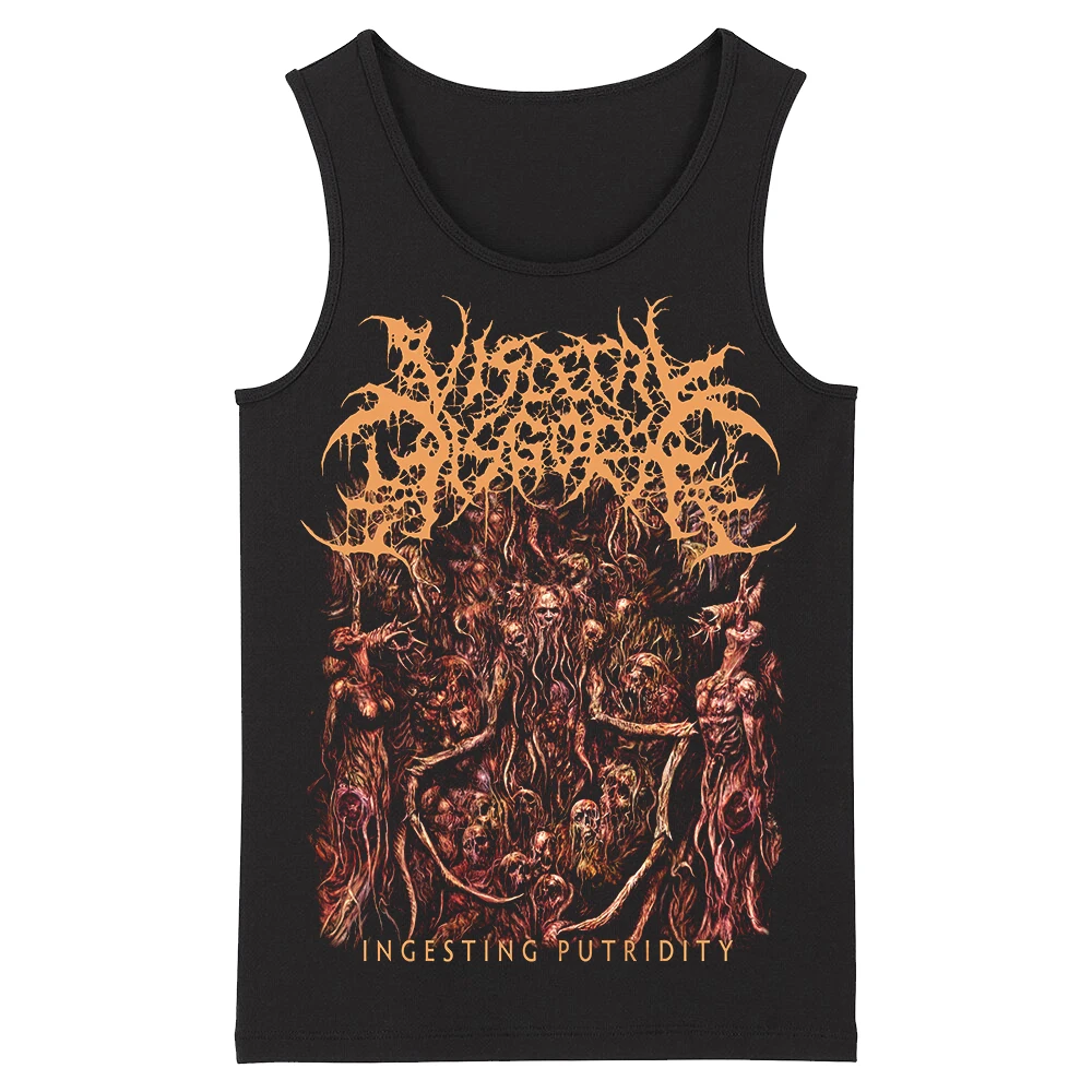 Bloodhoof DISGORGE Grindcore альтернативный Металл Deathcore металлический Новая мода мужские