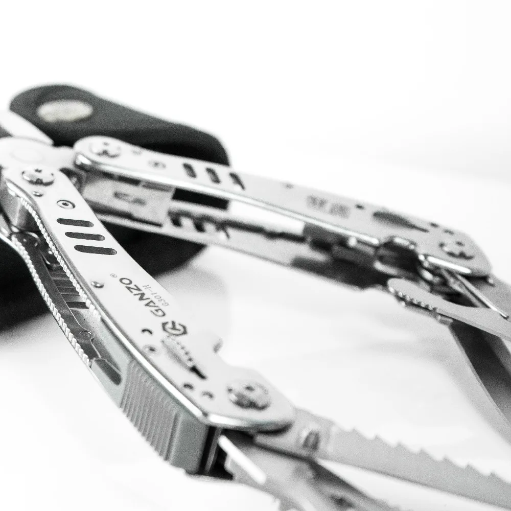 Ganzo G301H Portable Outdoor Survival Knife EDC Pocket Tool Folding plier Camping Multi functional Tools bag Lock Pliers