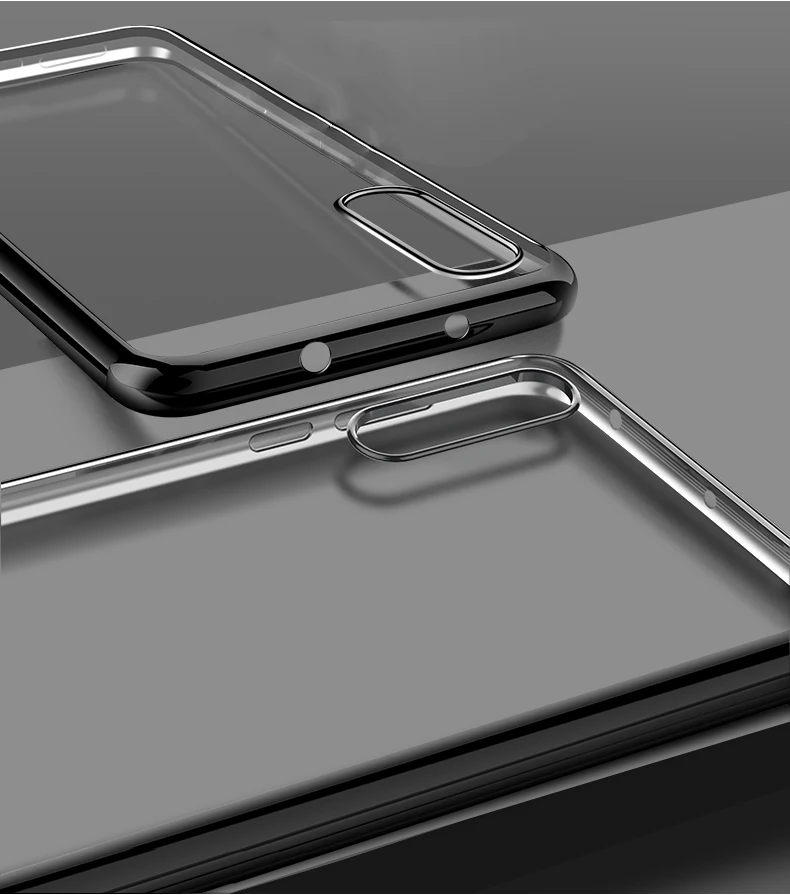 Мягкий чехол для Huawei P20 Pro с гальваническим покрытием из ТПУ P10 lite P Smart Mate 20 10 Honor 9 8X