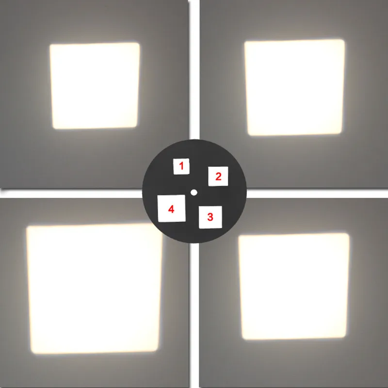 Диммируемая квадратная 10 Вт 20 30 cob прожекторы фоновая Светодиодная лампа для