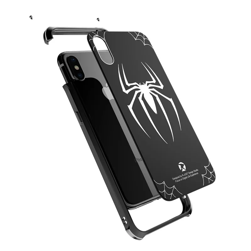 Полный защитный чехол из ТПУ и поликарбоната для IPhone X XR XS Max, гибридный противоударный защитный тонкий чехол Чехол для iPhone 7 8 8 Plus