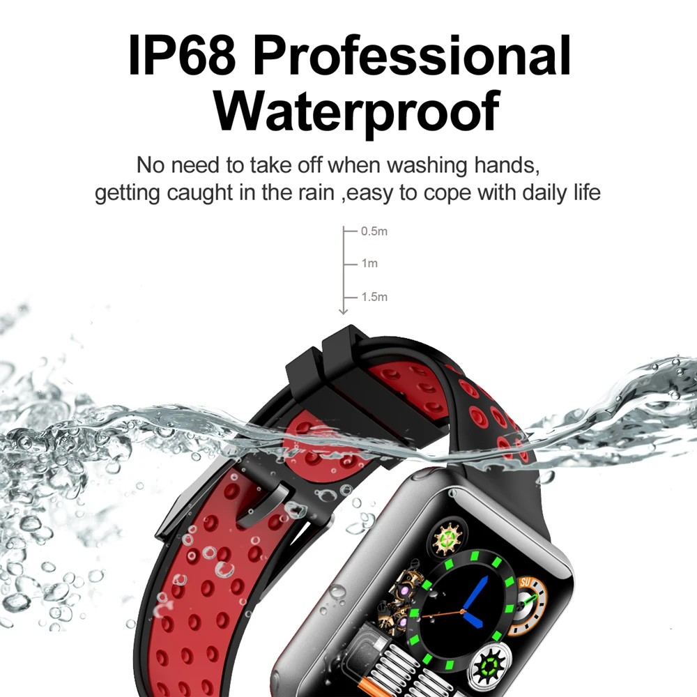 Smart Браслет Watch Sport сердечного ритма крови Давление мониторинг активности Фитнес