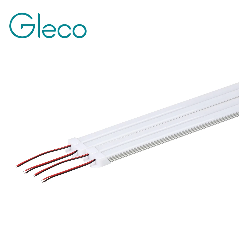 4 шт. * 50 см DC 12 В SMD 5730 LED Жесткий Газа Бар легкий алюминиевый корпус с молочной