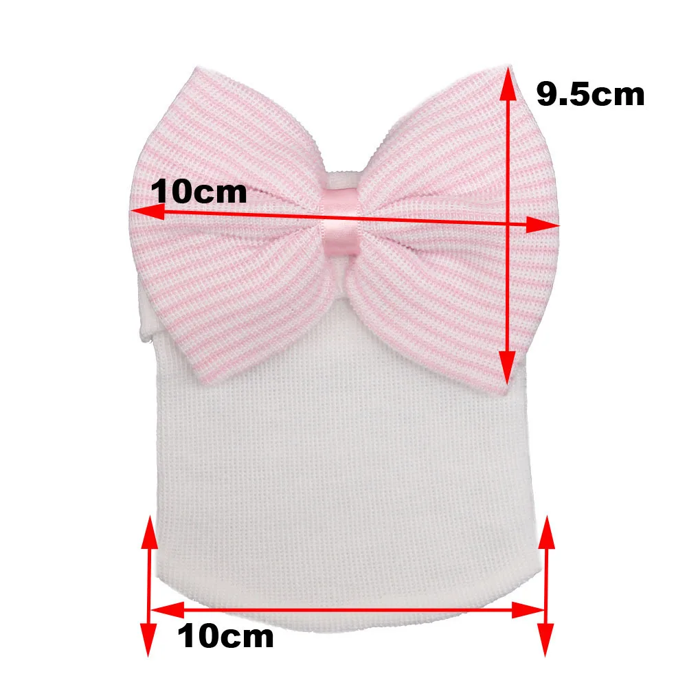 

Baby Newborn Elastic Hair Band Girl Striped Headband Headwear Toddler Soft Lovely Big Bowknot Baby Girls Cotton Hair Accessory