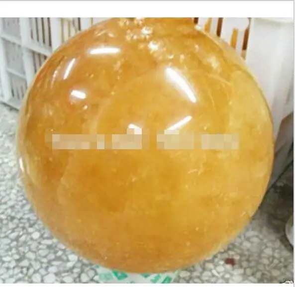 WBY fa880043055 &lt&lt&ltоколо 70-75 ММ + Натуральный Цитрин Кальцита Кварцевый Сфера Ball | Дом и