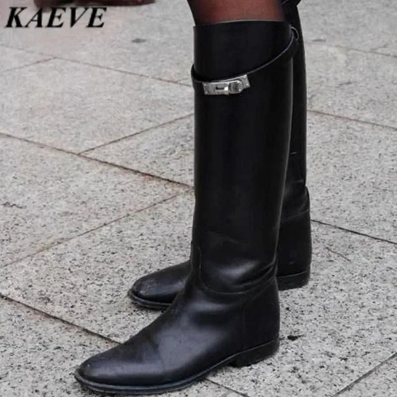 Botines Mujer 2018 Сезон весна лето Ботинки с высоким голенищем коричневого и серого