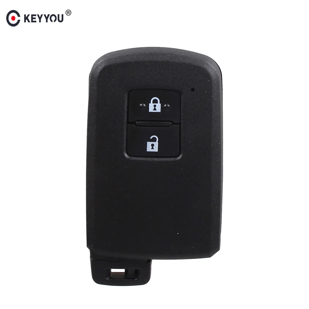 KEYYOU чехол для пульта дистанционного управления 2 кнопки Toyota Avalon Camry RAV4 2012 2013 2014 2015