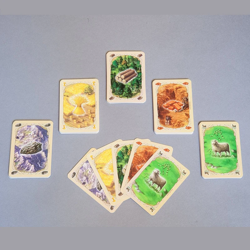 Игрушки для детей Catan семейная настольная игра Веселая карточная игра образовательная тема английские карточки домашние вечерние коллекционные игры