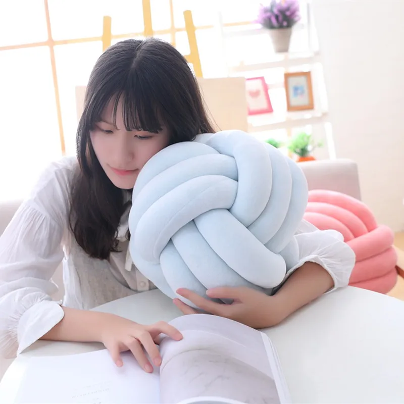 Новинка 2019 подушка с узлом китайский узел домашний декор мягкие Мультяшные