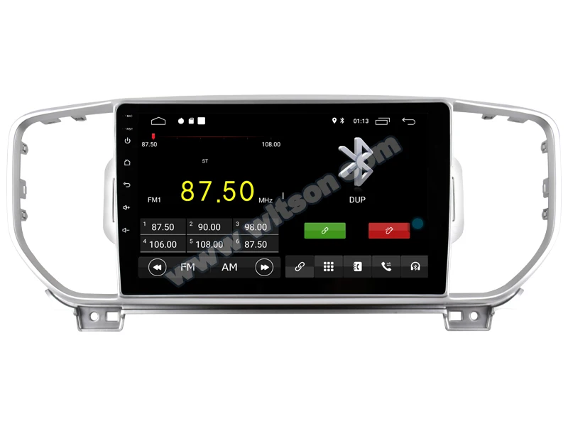 Автомагнитола WITSON на Android 11 с большим экраном 10 2 дюйма для KIA SPORTAGE 2016