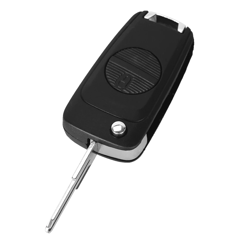 Dandkey Новый изменения складной Ключи fob случай 2 Пуговицы обновление для Nissan Almera