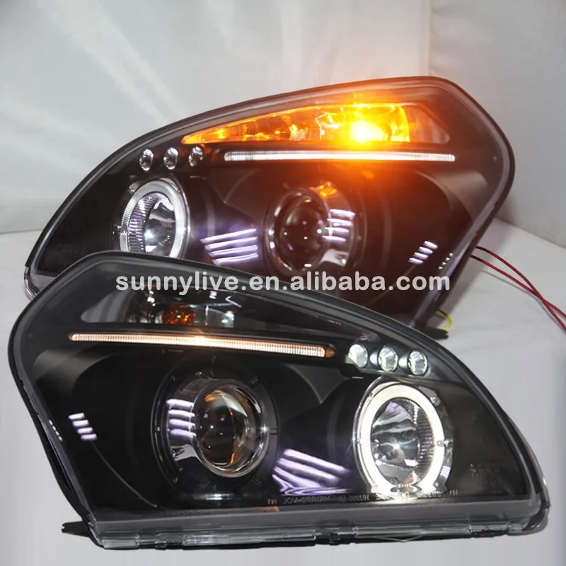 Светодио дный для hyundai Tucson 2008 2004 год светодиодная фара JY|led video lamp|led lamp cornled street |