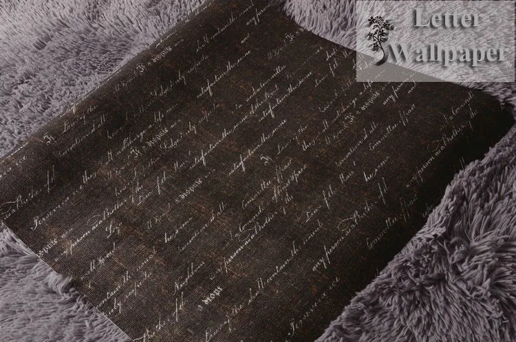 Современная буквенная настенная бумага s для гостиной старинная буква настенная бумага рулон ПВХ настенная бумага для стен винил papel де parede para sala