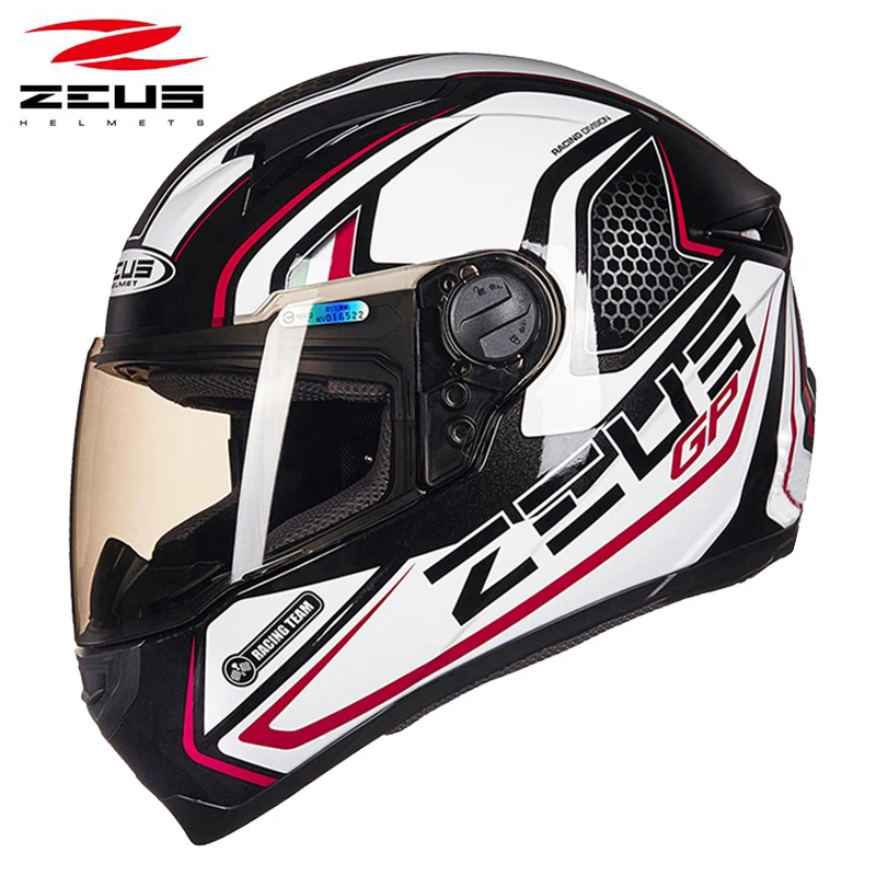 AL3 Pearl black red ZEUS DOT ECE мотоциклетные многоцветные Полнолицевые шлемы мотоциклетные шлемы гоночные шлемы m-xxxl шлем для мужчин и женщин - Цвет: AL3 Pearl black red