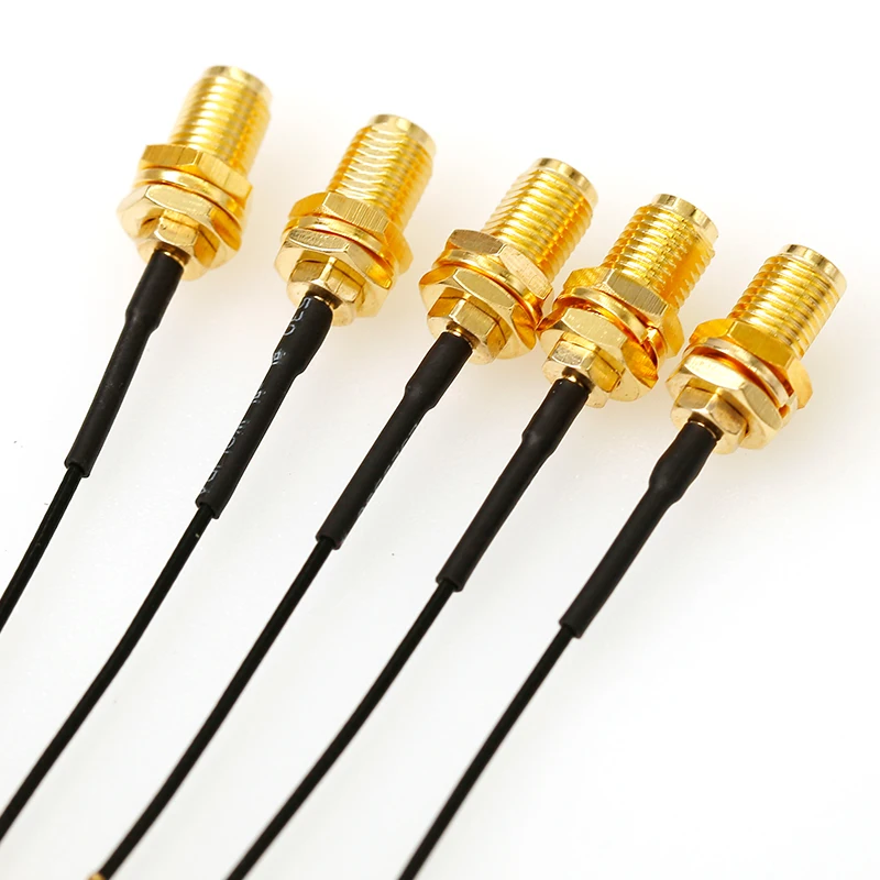 Переходник с UFL на SMA Pigtail U.FL 5 см фоторазъем/кабель адаптера ipex U F.L гнездо для GSM 3G LTE