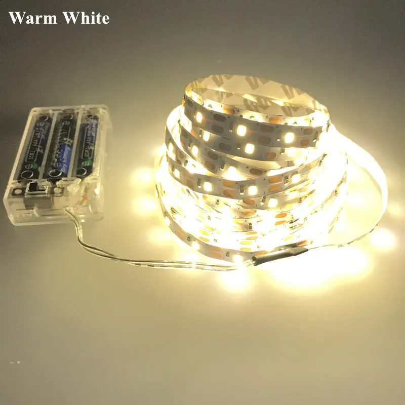 5V LED Strip Light 5050 2835 SMD 60LED/m USB/ Battery Powered TV Backlight Lamp Flexible LED Tape Ribbon Lights Strip Home Decor