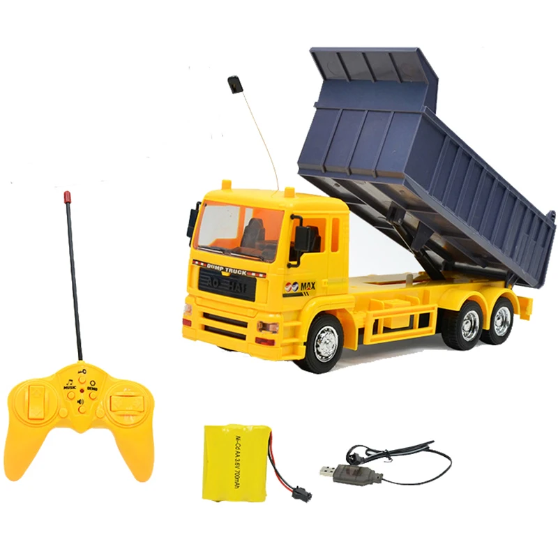 RC автомобили самосвал игрушки для детей мальчиков рождественские день рождения