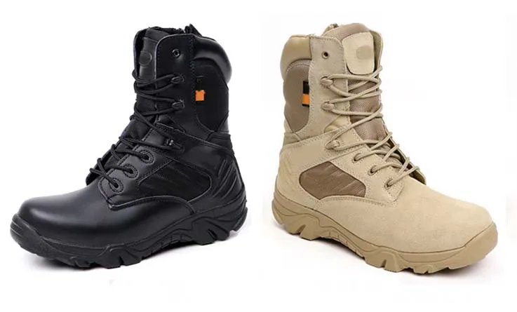 Новые высокие ботинки мужские армейские водонепроницаемые дезерты delta для пеших