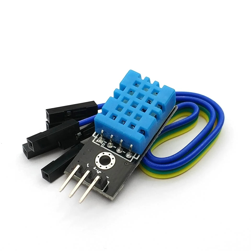 New Temperature And Relative Humidity Sensor DHT11 Module With Cable For Uno Diy Kit | Электроника