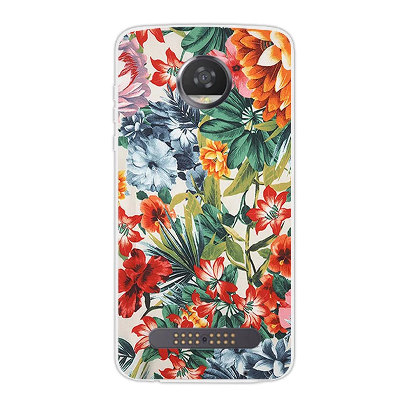 Для Motorola Moto Z2 Play Z (2-го поколения) чехол мягкий TPU 5 &quotдля чехлы для телефонов